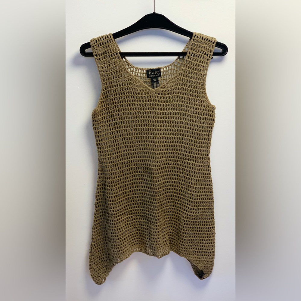 Pure Handknit Knitted Dress